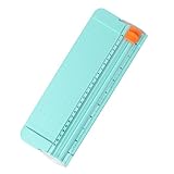 Jielisi ペーパーカッター 裁断機 切断機 携帯に便利 ポータブル 写真ブック B4 A4 B5 A5 B6 B7 サイズ対応 (グリーン)