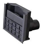 【個人宅配送不可】【4個】 水番 スマートタイプ 黒( 田 田んぼ の 水位 調整 水門 、 水田 用 排水口 吸水口 取水栓 ) サンポリ　代不