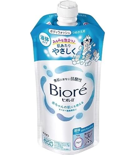 Amazon.co.jp: Biore U Body Soap Refill 340ml : Beauty