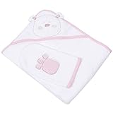Obaby B Is For Bear Hooded Towel Set (Pink) by Obaby [並行輸入品]