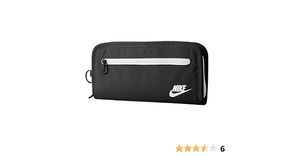 Amazon Co Jp Nike ナイキ Nifz9 ヘリテージ ロングウォレット ブラック ホワイト Ns1008 010 F スポーツ アウトドア
