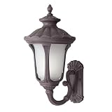 Woodbridge Lighting 61020WL-RTP Westbrook 1-Light Outdoor Wall Sconce, Powder Coat Rust, Small [並行輸入