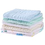 ガーゼハンカチ 赤ちゃん用 6層ガーゼ 6枚セット 25*25cm Broadroot
