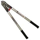 月鹿 超強力太枝切鋏 アンビル型 ラチェット式 DX-700AX