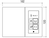 YKKAPオプション 玄関ドア スマートコントロールキー：操作盤付インターフェースユニット　ライト