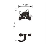 Fashion Practical Cute Cat Children's Room Bedroom Wall Decal Switch Decoration Sticker Wall Sticker