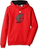 NBA Portland Trail Blazers Boys 8 – 20 Primeプルオーバーパーカー, Large ( 14 – 16 )、レッド