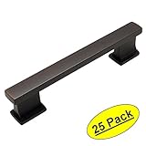 Cosmas ® 702 – 4orb Oil Rubbed Bronze Contemporaryキャビネットハードウェアハンドルプル – 4 "穴中心 – 25パック