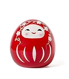 Cinfセラミック貯金箱ベビーガールズPersonalized、は一意の完璧なギフト、ホーム保育園飾り、記念品、またはSavings Piggy Bank for Kids ,レッド