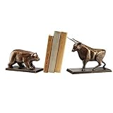 Bull and Bear Book Ends (Set of 2) [並行輸入品]