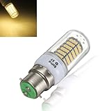 B22 5W Warm White 120Smd 3528 Singlyfire Led Bulbs Ac 85V-265V (Usa)
