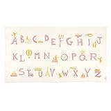 今治産タオル バスタオル 80x140cm ABCトラベルガーゼ (ピンク)