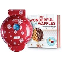 dash snowflake mini waffle maker instructions