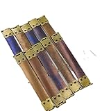 KUKU工房 バネ口金具 10個セット (アンティークゴールド, 10cm)