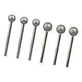 IPOTCH ダイヤモンマウントポイント　研磨ツール　ボール形状　8mm＆10mm 　DIY工具　作業工具　6個入り