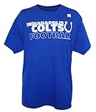 NFLメンズWordmarkロゴTシャツby g-iii、インディアナポリス・コルツ、Large