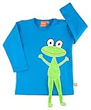 スウェーデンブランド　LIP FISH (リップ　フィッシュ）長袖Tシャツ　フロッグ（ブルー）