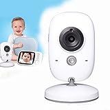 VB603 ワイヤレスビデオカラーベビーモニター 高解像度ベイビー・ナニー 防犯カメラ 夜間視力 ビデオカメラベビールーム