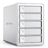 ORICO 5Bay RAID 外付けハードドライブエンクロージャ 2.5/3.5インチ SATA HDD/SSD 最大5X 24TB、USB3.0 Type-Aハードドライブドッキングステーション、RAID 0/1/3/5/10/JBOD/クローン/クリアモード対応 -9958RU3