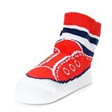(マッドパイ)Mud Pie ベビー ソックス/靴下 Red Shoe Socks 178516 レッド/ホワイト/ネイビー 0-12M(0～12ヶ月) [並行輸入品]