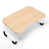 ローテーブル 座卓 軽量 折りたたみテーブル 幅60cm 折れ脚 ちゃぶ台 PCデスク 和風 和モダン ナチュラル (白木, 60*40*28)