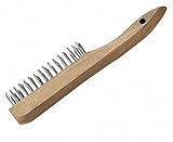 Firepower 1423-1442 Welder's Shoe Handle Scratch Brush, Stainless Steel [並行輸入品]