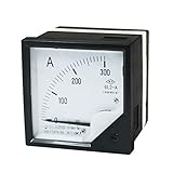 6L2-AC 0 -300Aクラス1.5精度垂直アナログ電流計をマウント