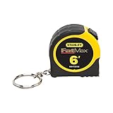 Stanley (スタンリー) ファット マックス 　キーチェイン付きメジャー 1/2インチ x 6フィート [並行輸入品]