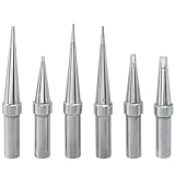 Bestgle はんだごて用 コテ先 交換用コテ先 セット 半田コテ はんだ付け修理ステーション用 6個 はんだごてチップ900M用こて先キットごてはんだ こてステーションツール ETA ETB ETH ETK ETO ETS