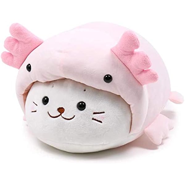 店舗限定商品 マザーガーデン しろたん 抱き枕 55cm ウーパーたん 抱きぐるみ ウーパールーパー あざらし マザーガーデン ぬいぐるみ おもちゃ Amazon