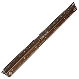 タケダ　プロ用三角スケール ブロンズ15cm オールアルミ製 (Triangular scale brown 15cm all-aluminum) 【27-0270】