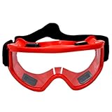 Smiry ボレー アタッカー タクティカル 実物 ゴーグル 有機溶剤対応型ゴーグル 曇りにくい 防塵メガネ 密着性 掛け易さ 軽量 柔らかい フィット抜群