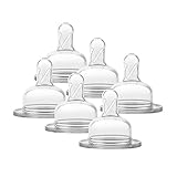 Dr. Brown's Wide Neck Nipple, Level 4, 6 Count by Dr. Brown's