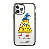 CASETiFY インパクトケース iPhone 12 Pro - Pizza Wizard By Jon Burgerman - クリア ブラック