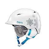 Bern バーン CAMINA ヘルメット 子供用 ガールズモデル 軽量 アクションスポーツ 正規品　SATIN WHITE SNOWFLAKE　XSSサイズ
