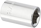 Cougar Pro E3014 3/8" Drive 6 Point Standard Socket, 7/16" [並行輸入品]