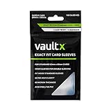 Vault X Exact Fit Trading Card Sleeves - High Clarity Perfect Fit Inner Sleeves for TCG (100 Pack)
