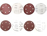 マジック ペーパー サンダー用 125mm 6穴 #600 #800 #1000 #1200 各25枚 合計１００枚セット