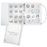 GraduationMall 缶バッジ 収納ファイル 65mm 缶バッジカバー 最大120枚収納可能 大容量 耐久性
