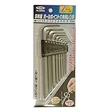 TMC 9本組ボールポイント六角棒レンチ No.298S