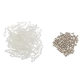 Dovewill 約100本　10ミリメートル　 LED　ストリップ　ライト　固定　クリップ　マウント　ブラケット（ネジ付き）