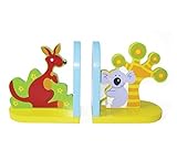 LINDA TOY　リンダトイ　ブックエンド　カンガルー＆コアラ