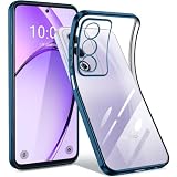 kakabote ケース 用の OPPO A3 5G クリア スマホケース 用のオッポ a3 5g CPH2639 透明 TPU材質 耐衝撃 米軍MIL規格 カバー 薄型 柔軟 メッキ加工 擦り傷防止 携帯ケース （ゴールド）