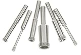SE DH6HS 6-Piece Diamond Hole Saw Set with Grit 80 & Shank Size: 1/4-Inch [並行輸入品]