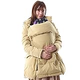 3way ベージュ ダウン ママコート ベージュ FREE