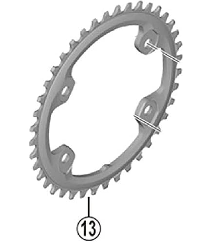 SHIMANO - アルテグラ チェーンリング Amazon | シマノ アルテグラ FC-R8100 12速チェーンリング - 34t