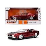 JADA TOYS 1/24 1973 フォード マスタング Mach 1 BIG TIME MUSCLE ミニカー ダイキャストカー