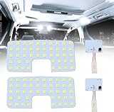 ヴォクシー ノア 80系 専用設計 LED ルームランプ トヨタ 80系 ノア・ヴォクシー・エスクァイア 後期 ZWR8 ZRR8# H26.1～R3.12 純正LED仕様車専用 ホワイト 爆光 6000K室内灯 カスタムパーツ ルームランプセット 内装パーツ 純正交換 加工なし 取付簡単 全4点 (トヨタ ヴォクシー 80系 後期)