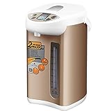 電気ポット/電気ウォーターボトル多機能コンソールPP + 304ステンレス鋼5Lゴールド18 * 35センチメートル