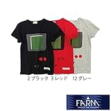 【SiShuNon/FARM】ファーム ゲーム 半袖Tシャツ 90 2 ブラック